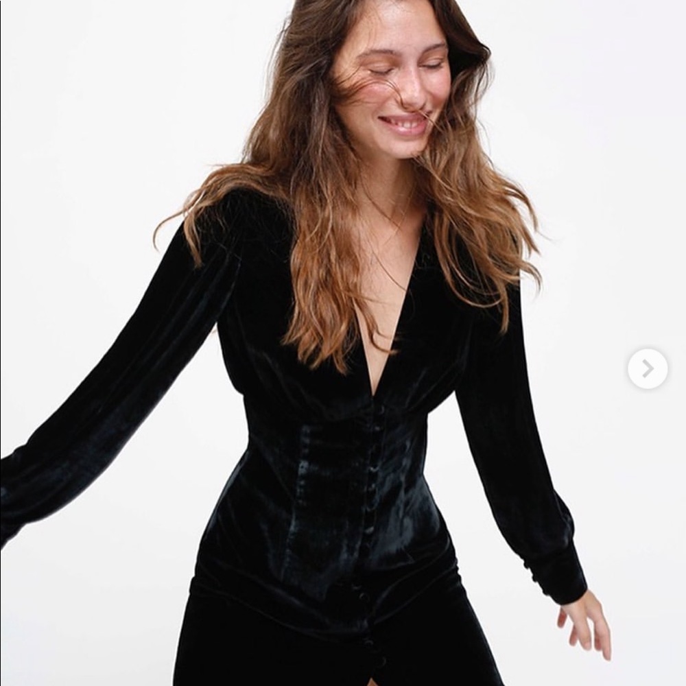 IN SEARCH OF REALISATION PAR LEEKLEY DRESS IN BLACK VELVET